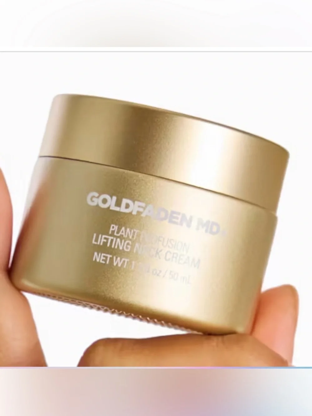 GOLDFADEN MD Plant Profusion Neck Cream